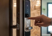 青稞智能锁售后电话统一客服介绍☞Yale智能锁一键锁门，安全便捷生活新体验