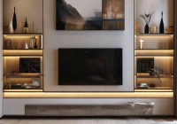 Letv电视机全国售后网剖析㊣现代电视机背景墙：打造家居时尚新趋势