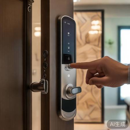 一键锁门，魔法般便捷