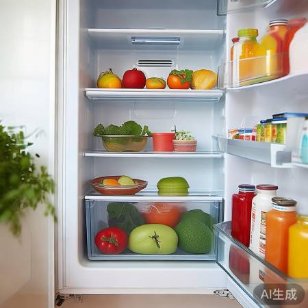 冰箱通风，食物新鲜省电