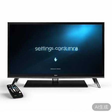 打开电视设置菜单