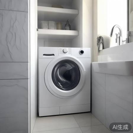 洗衣机卫生间角落摆放