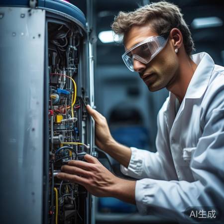 检查热水器内部