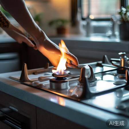 检查燃气灶密封性