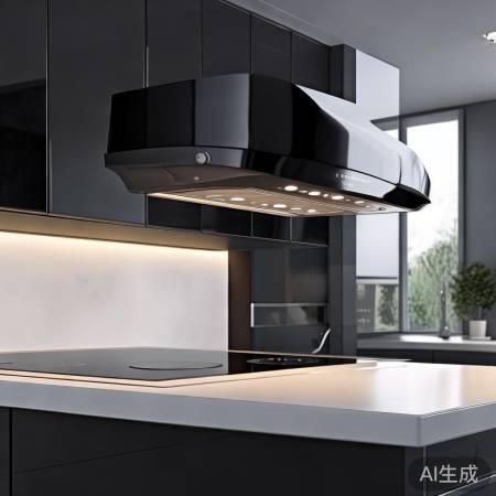 “油烟机装饰罩：照明清洗两不误