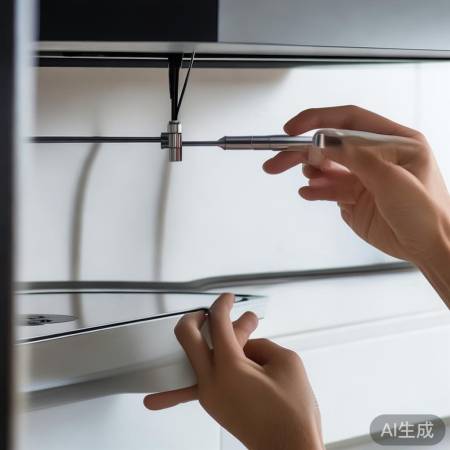 检查油烟机电源线