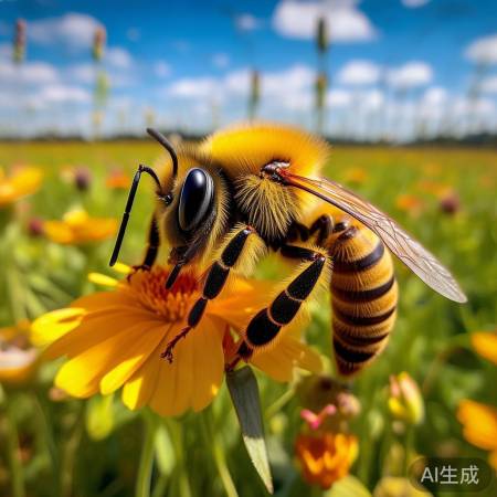 气候变暖致蜜蜂体型增大