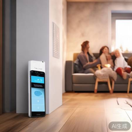 智能空气能，远程控温暖
