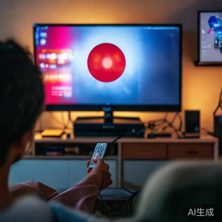 重启电视排查红色圆圈