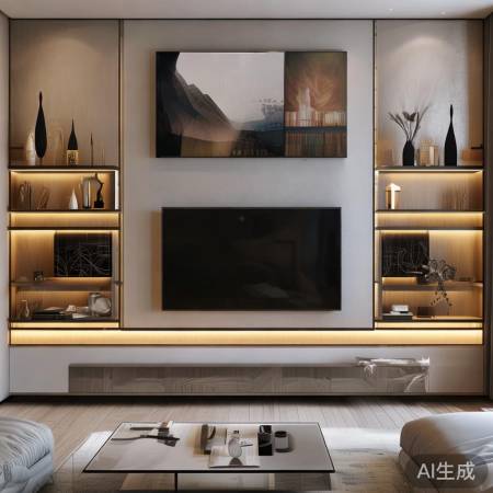 现代电视背景墙时尚趋势