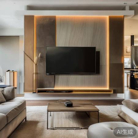 打造个性电视背景墙，舒适生活随