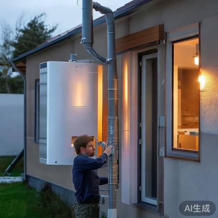 壁挂炉烟筒安装稳扎稳打