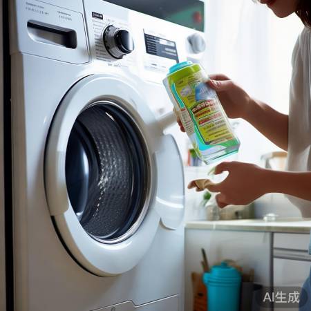 洗衣机选消佳净，注意残留。