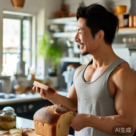 全麦面包减肥，保持乐观健康！