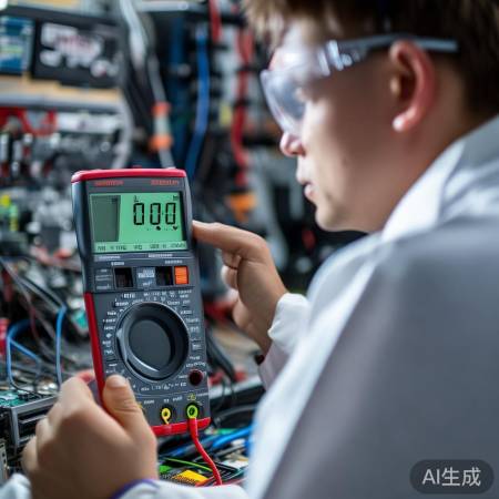 测量B电压，查找低值原因