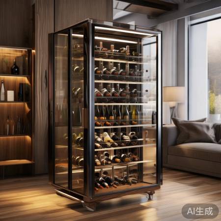 酷家乐酒柜，时尚家居新宠