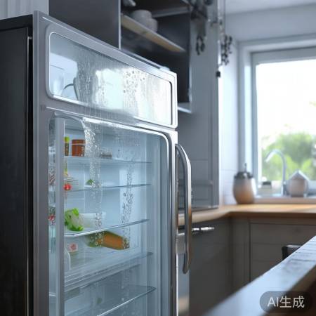 冰箱门常开，湿度上升