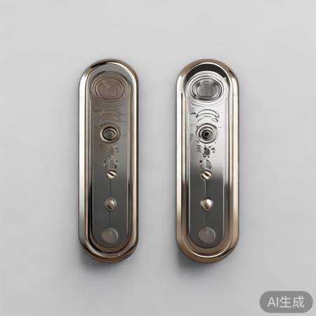 指纹锁材质:金属耐用价高,塑料