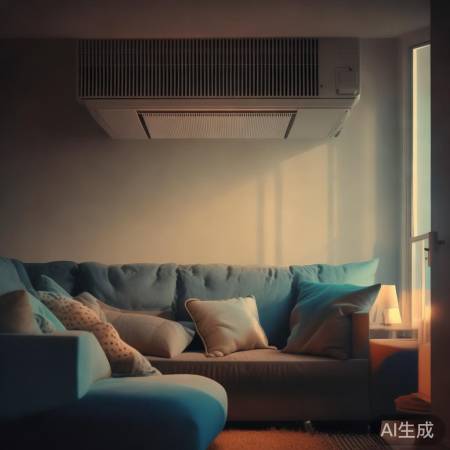 中央空调风口照明，舒适家居小助