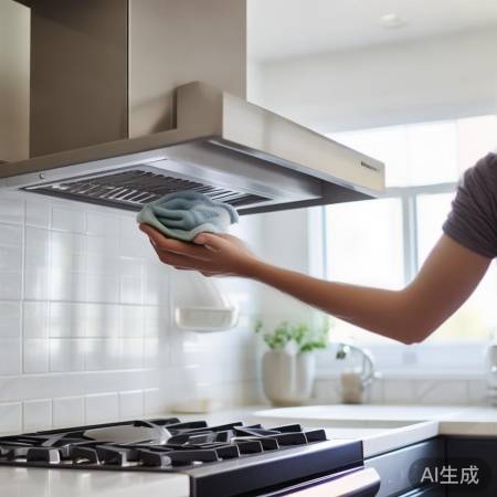 “定期清洗油烟机，延长使用寿命