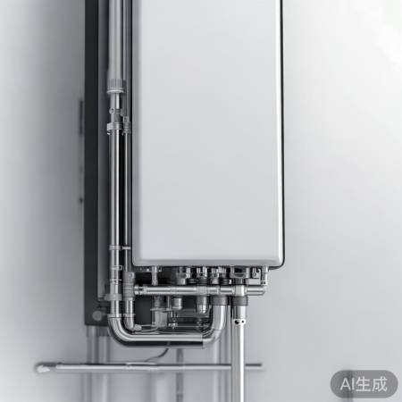 壁挂炉安装位置宜后侧,管道布局