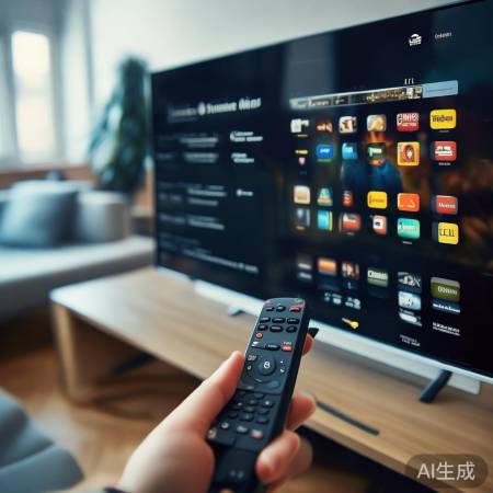 智能电视操作简单,一键连WiF