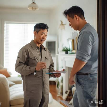 检查维修师傅身份