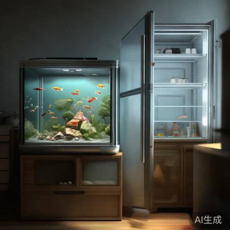 “定期消毒，鱼儿乐”