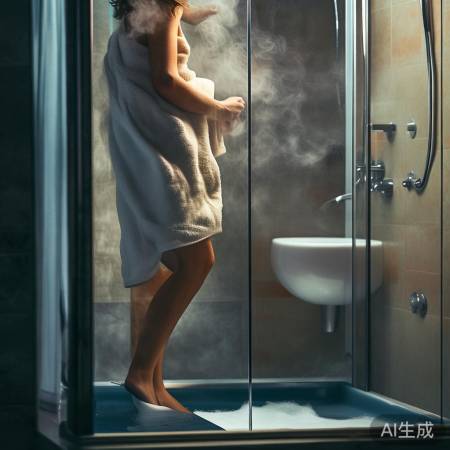冬天洗澡宜短,防感冒干皮